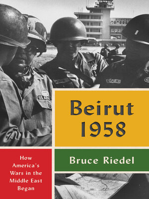 cover image of Beirut 1958